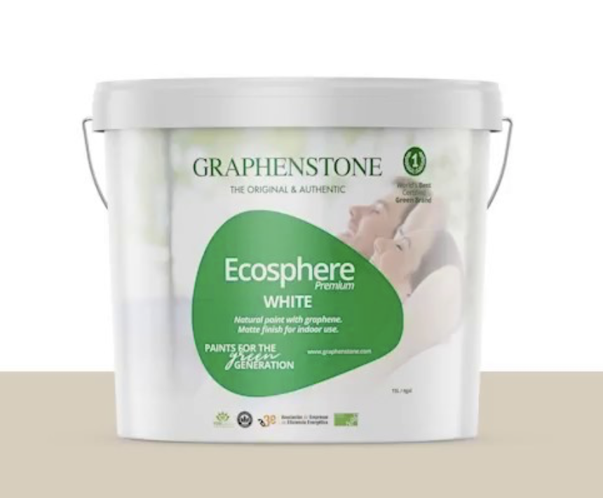 Graphenstone Ecosphere натуральная минеральная краска с графеном для внутренних работ