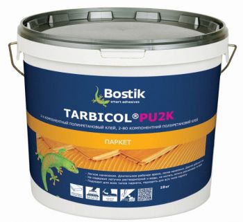 Bostik Tarbicol PU 2K двухкомпонент. полиуретан. клей для паркета для внутр. и нар. работ