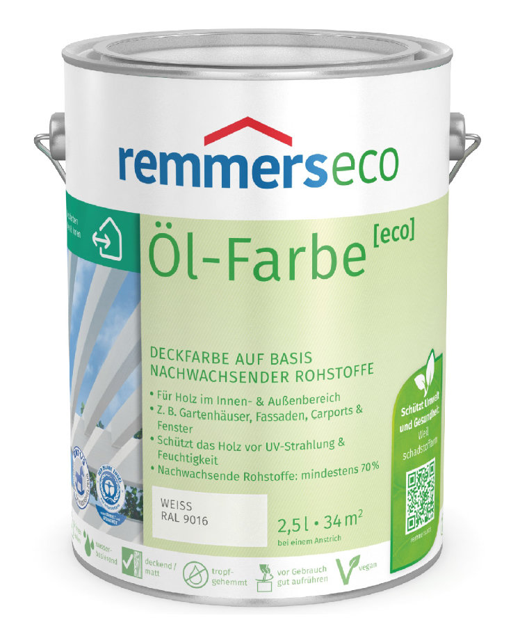 Remmers Ol Farbe Eco / Реммерс краска для древесины на основе льняного масла