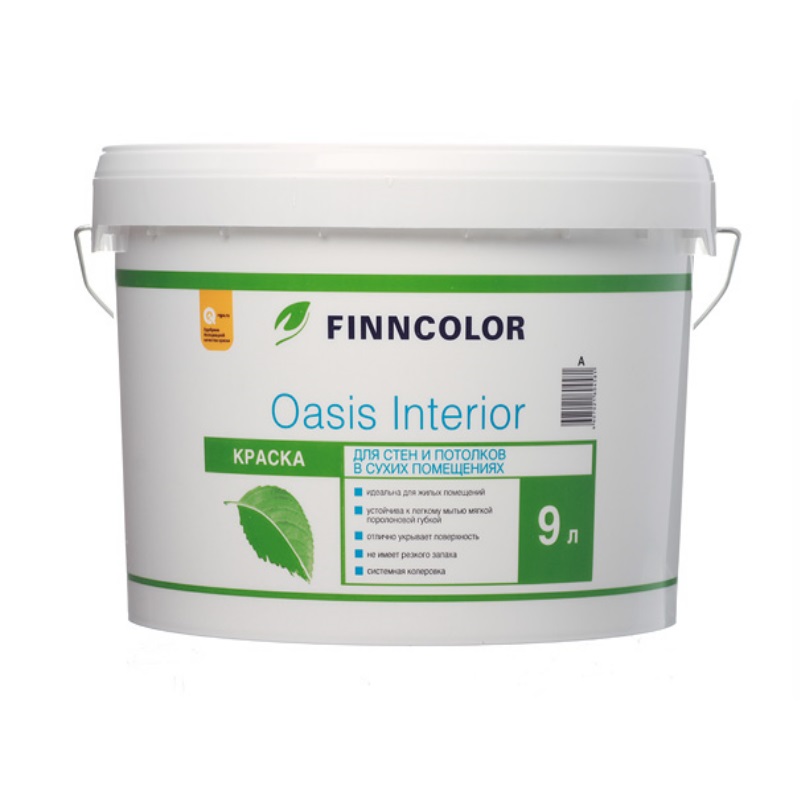 Finncolor Oasis Interior матовая краска для сухих помещений