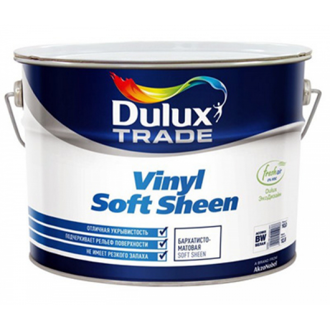 Dulux Vinyl Soft Sheen бархатистая краска для стен и потолков