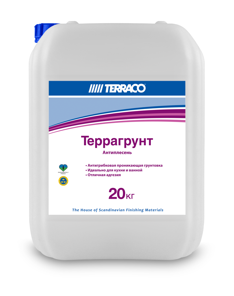 Terraco Terragrunt / Террако Террагрунт Антиплесень анти-грибковая проникающая грунтовка