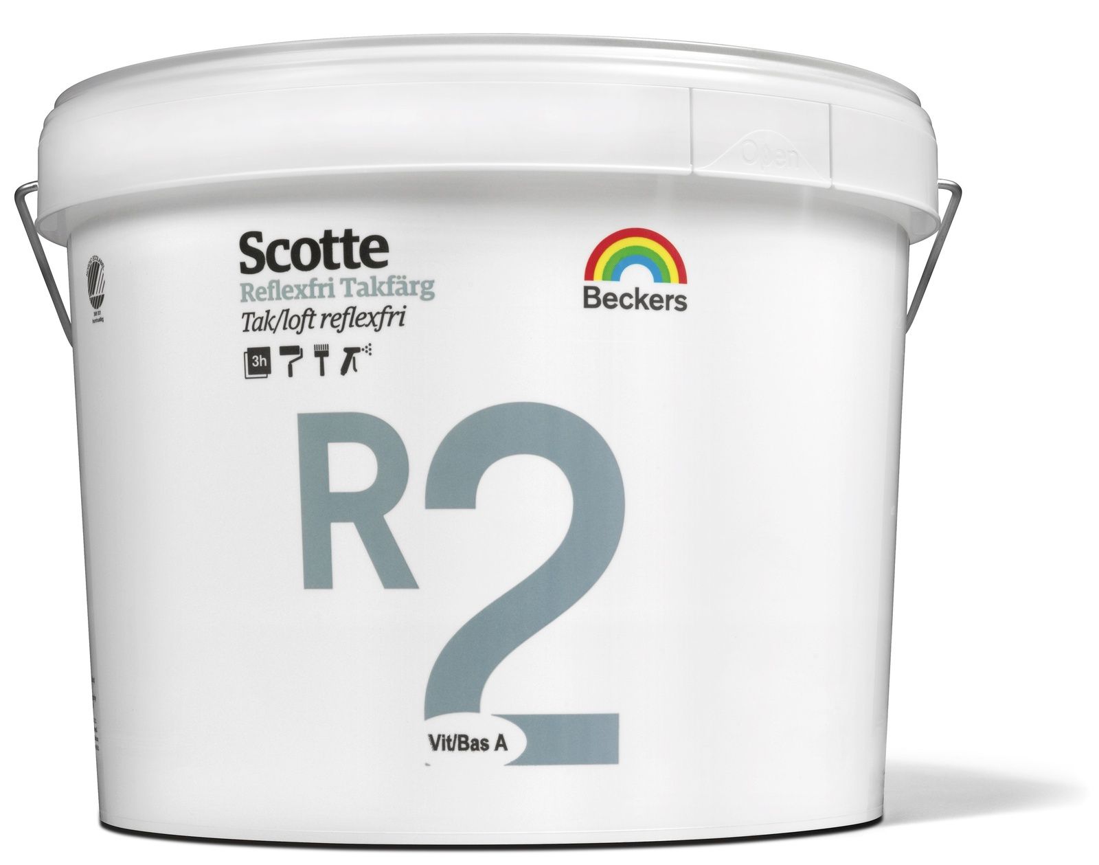 Beckers Scotte R2 Takfarg  глубокоматовая краска для потолка