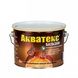 Акватекс Бальзам  натуральное масло для древесины