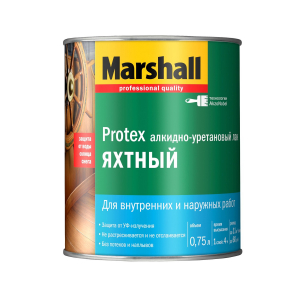 Marshall Protex Yat / Маршал Протекс Яхт лак водостойкий полуматовый