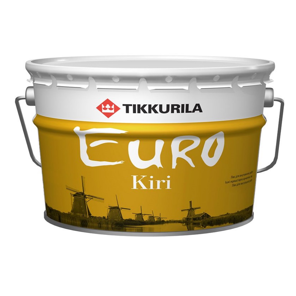 Tikkurila Euro Кири лак паркетный полуматовый