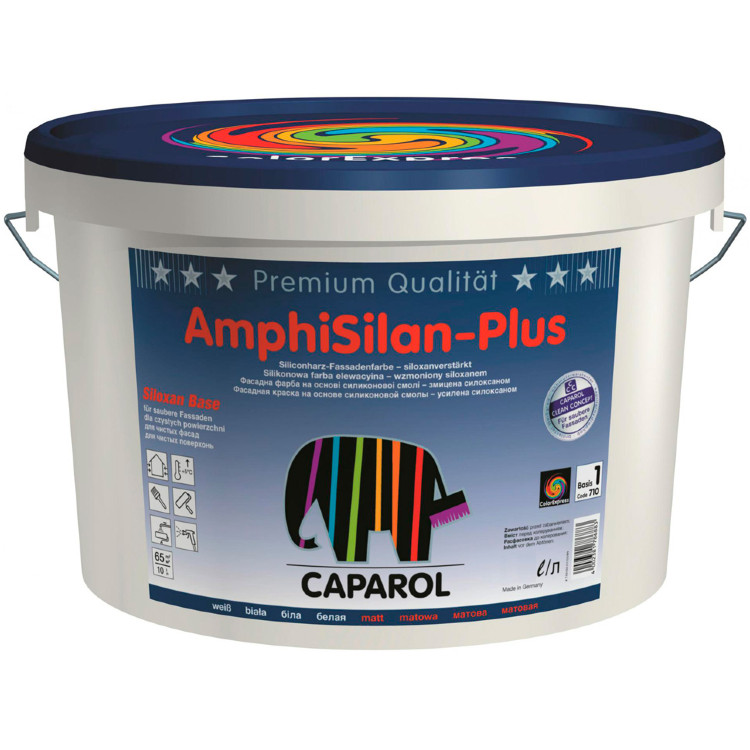 Caparol AmphiSilan Plus / Капарол Амфисилан Плюс краска фасадная