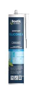 Bostik Sanitary Silicone A санитарный силиконовый влагостойкий с защитой от грибка и плесен