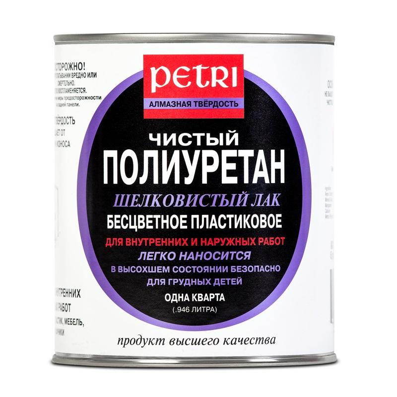 Petri Diamond Hard / Петри Даймонд Хард лак 100% полиуретан алмазная твердость, полуматовый