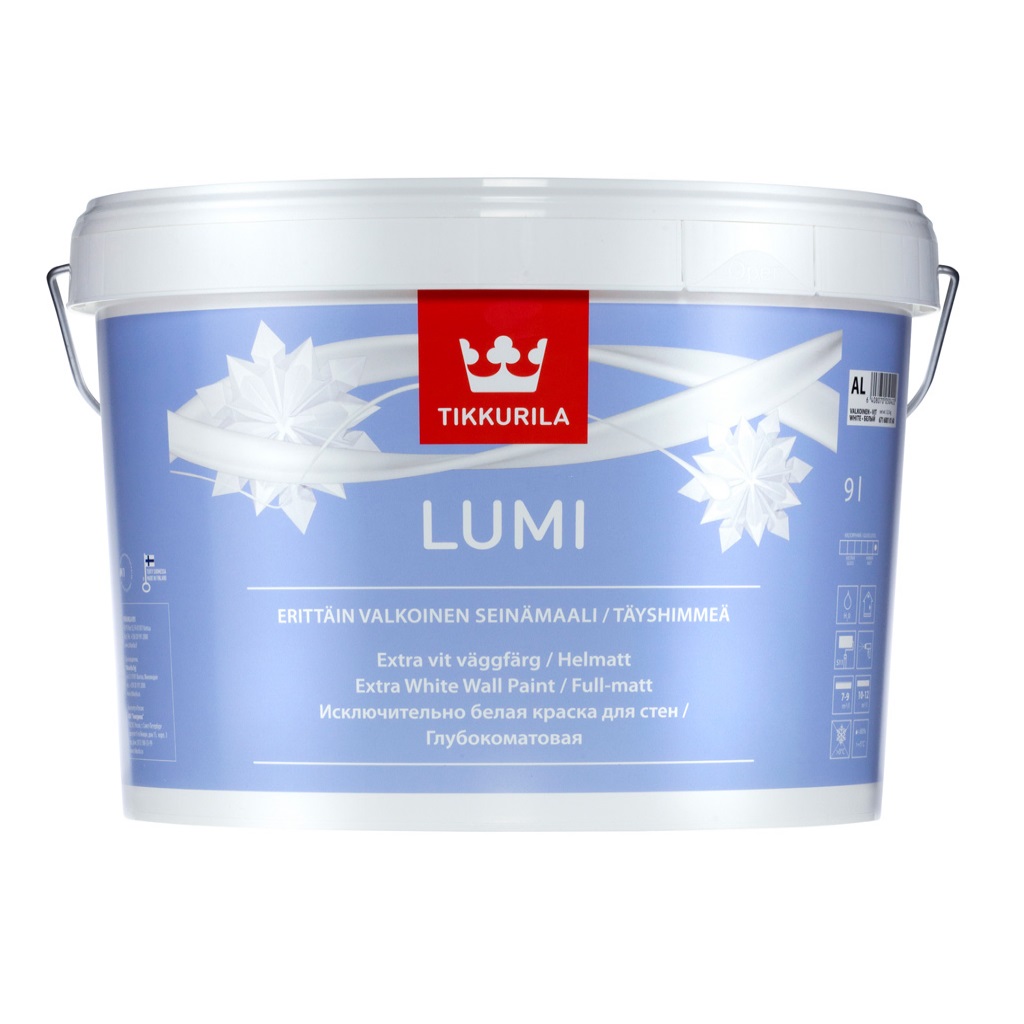 Tikkurila Луми краска интерьерная, матовая
