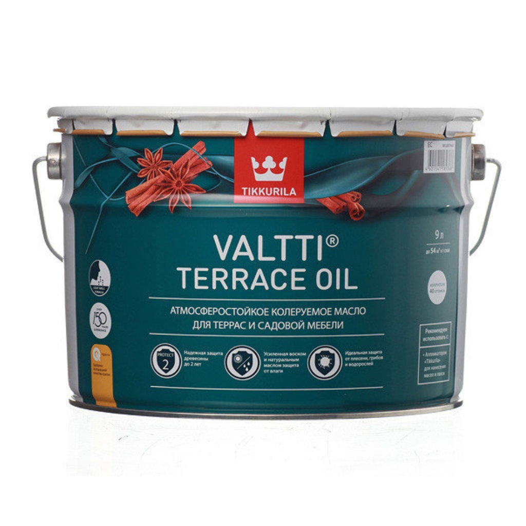Tikkurila Валтти Террас Ойл атмосферостойкое колеруемое масло для терасс