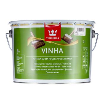 Tikkurila Винха кроющий антисептик водораст., полуматовый