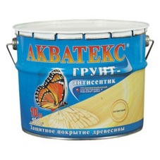 Акватекс грунт-антисептик Защитное покрытие древесины