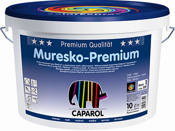 Caparol Muresko Premium / Капарол Муреско Премиум акриловая фасадная краска усиленная силоксаном