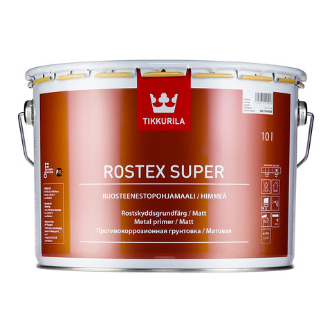 Tikkurila Ростекс Супер грунт антикоррозийный