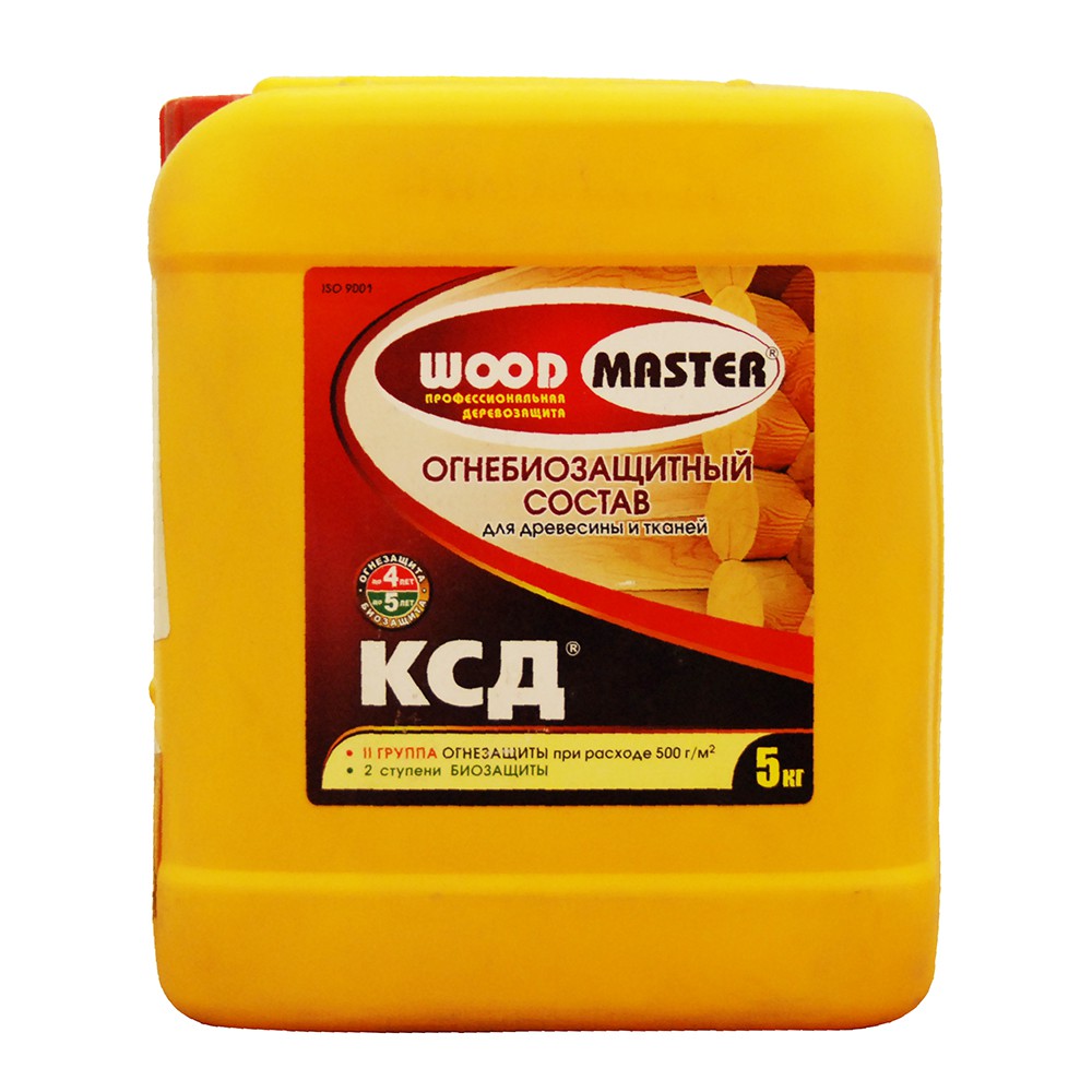 WOODMASTER КСД Защита древесины от огня, биозащита дерева